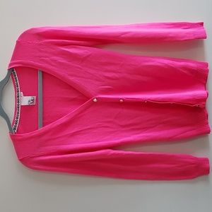 Oh my gauze button cardigan sweater,EUC